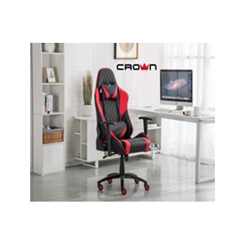 Cmgc-100 Sedia Gaming Schienale Inclinabile E Regolabile Braccioli 2d Poggiatesta E Supporto Lombare Ruote Colorate Nero Rosso - Foto 2