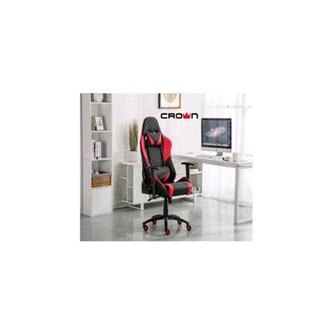 Cmgc-100 Sedia Gaming Schienale Inclinabile E Regolabile Braccioli 2d Poggiatesta E Supporto Lombare Ruote Colorate Nero Rosso - Foto 1