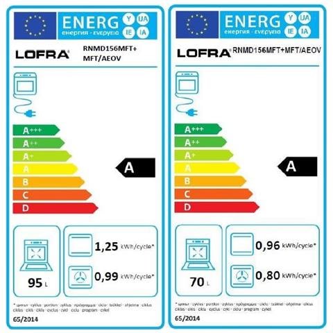 RNMD156MFT+MFT /AEOV cucina Cucina freestanding Gas Nero A - Foto 3
