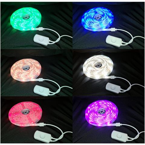 Striscia 150 Led 5m Wifi Rgb Controllo Vocale Alexa - Foto 7