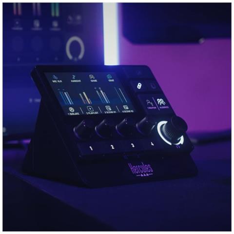 Controller audio Stream 200 XLR per Livestream, 9 Pulsanti, Colore Nero - Foto 5