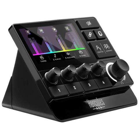 Controller audio Stream 200 XLR per Livestream, 9 Pulsanti, Colore Nero - Foto 1