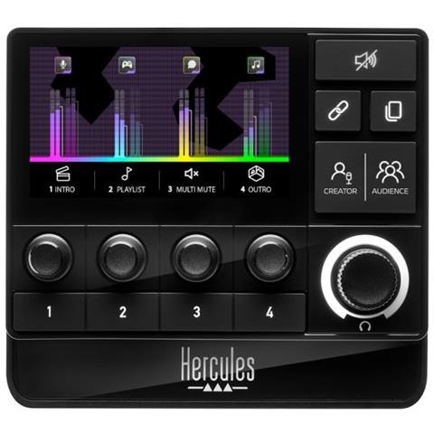 Controller audio Stream 200 XLR per Livestream, 9 Pulsanti, Colore Nero - Foto 2