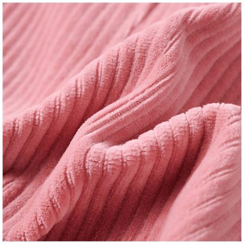 Abito Scamiciato Da Bambina Velluto A Coste Rosa Chiaro 116 - Foto 7