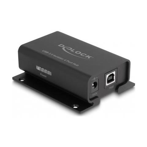 Hub Isolatore USB 2.0 a 4 Porte con Isolamento 5 kV - Foto 1
