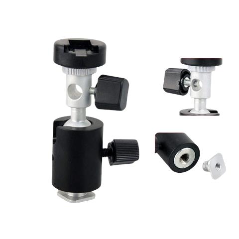 Staffa Per Supporto Luce Per Montaggio Flash Fotocamera Con Supporto Per Riflettore Per Ombrello - Foto 1