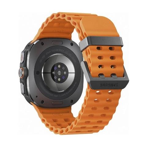 Smartwatch Galaxy Ultra Impermeabile 10 ATM Display 1.3" AMOLED Bluetooth Wi-Fi e NFC Grigio Titanio - Europa - Foto 2