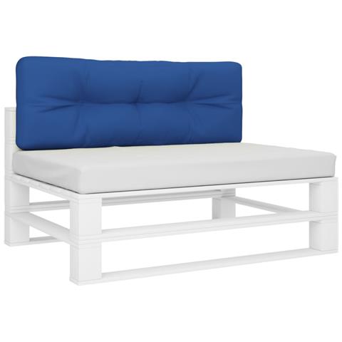 Cuscino Per Pallet Blu Reale 120x40x12 Cm In Tessuto - Foto 3