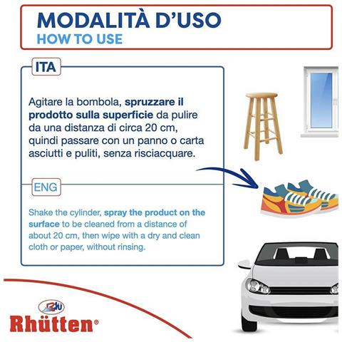 Schiuma Multiuso Vetri e Superfici Lavabili Sgrassatore Igienizzante - Foto 5