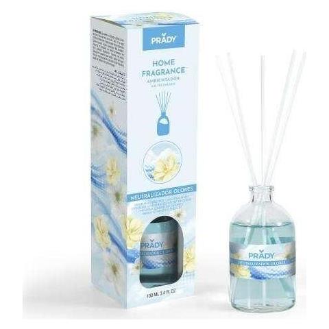 Mikado Deodorante Per Neutralizzare Gli Odori D'ambiente - Flacone In Vetro Da 100 Ml E Diffusore Bacchette - Foto 1