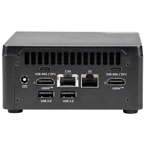 BUSINESSline L3161 *Green* Intel Core Ultra 5 125H 16 GB DDR5-SDRAM 500 GB SSD Windows 11 Pro Mini PC Nero - Foto 2