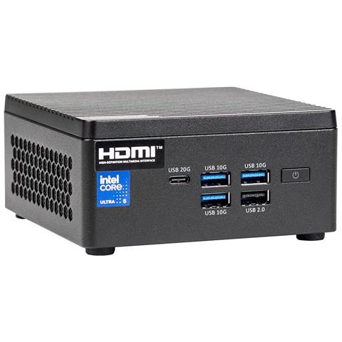 BUSINESSline L3161 *Green* Intel Core Ultra 5 125H 16 GB DDR5-SDRAM 500 GB SSD Windows 11 Pro Mini PC Nero - Foto 1