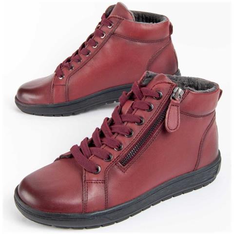 Stivali Botilina Bordeaux Bordeaux Pelle Naturale - Foto 1