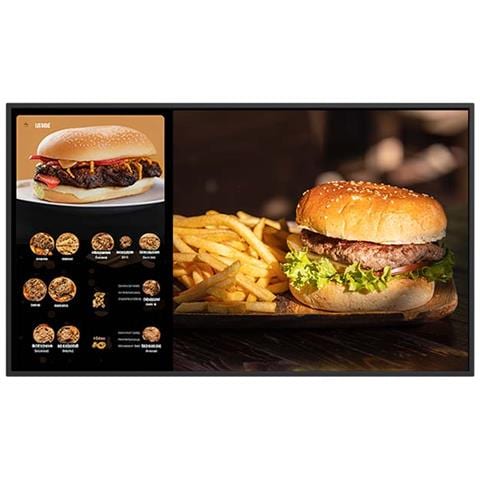 NSD-3203 Pannello piatto per segnaletica digitale 80 cm (31.5") LCD Wi-Fi 500 cd /m² Full HD Nero Processore integrato Android 9 - Foto 2
