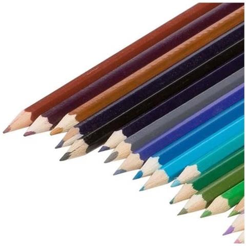 Confezione Da 12 Matite Colorate Con Temperamatite E Tubo Di Stoccaggio, Multicolore - Foto 2