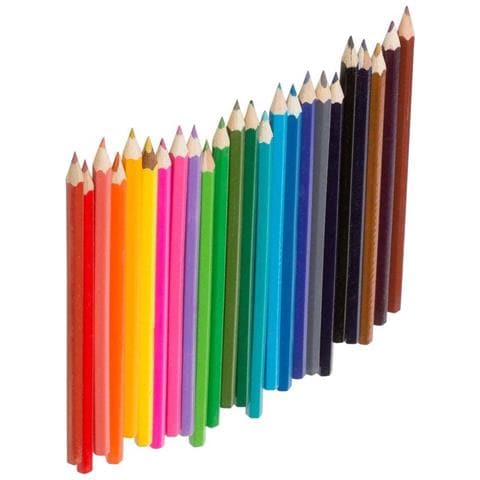 Confezione Da 12 Matite Colorate Con Temperamatite E Tubo Di Stoccaggio, Multicolore - Foto 1