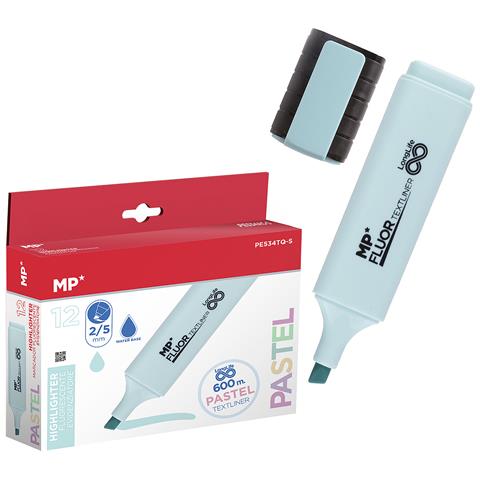 Pack 12 Marcatori Long Life Pastel Turchese - Foto 1