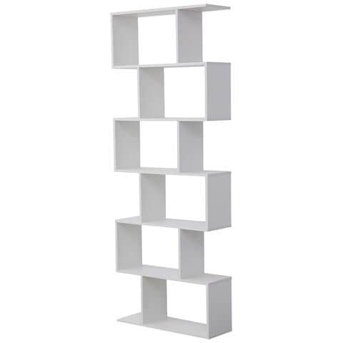 Libreria A 6 Ripiani Bianca Virginia - Foto 1