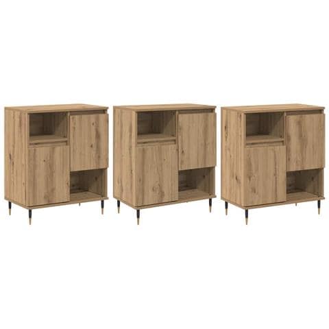Sideboards 3 pcs rovere artigianale 180 x 35 x 70 cm - Foto 1