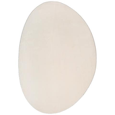 "Tappeto ""HUARTE"" a pelo corto morbido e lavabile beige 140x200 cm" - Foto 1