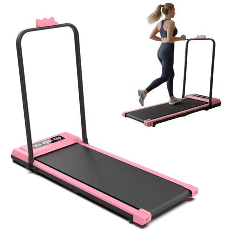 Tapis Roulant Elettrico Pieghevole Con Telecomando, 1-12 Km/h, Fino A 120 Kg - Foto 1
