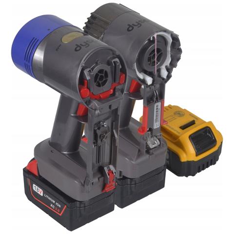 Adattatore Di Ricambio Per Batteria Compatibile Con Aspirapolvere Dyson V6 V7 V8 - Compatibile Con Batterie Dewalt E Milwaukee, Alta Qualità E Sicurezza - Foto 5
