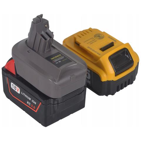 Adattatore Di Ricambio Per Batteria Compatibile Con Aspirapolvere Dyson V6 V7 V8 - Compatibile Con Batterie Dewalt E Milwaukee, Alta Qualità E Sicurezza - Foto 1