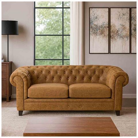 Divano Beige 160x82x76h Cm - Foto 2