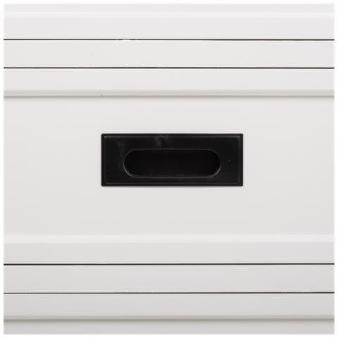 Cassettiera In Legno Bianco 80x40x80,5h - Foto 7