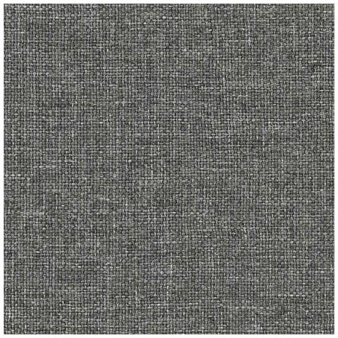 Letto con Testiera Rivestita Nero 200 x 200 cm Pino massello - Foto 9