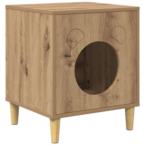 Casa per Gatti Rovere Artigianale 42,5 x 40 x 53 cm - Foto 1