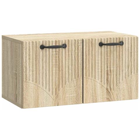 Mobile Porta TV da Muro Rovere Sonoma 59,5 x 31 x 30 cm - Foto 1