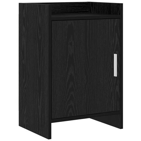 Comodini Rovere Nero 40 x 30 x 60 cm Legno ingegnerizzato - Foto 1