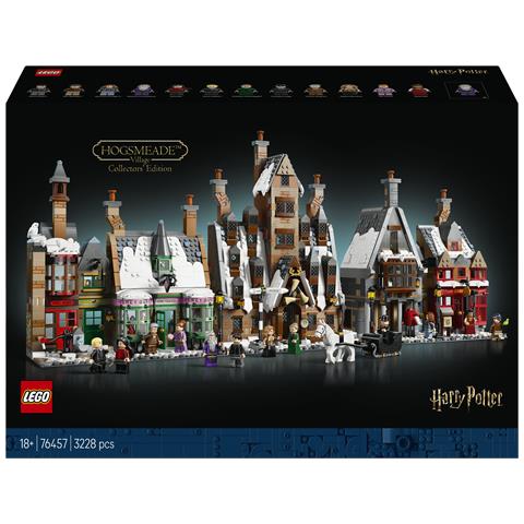 Harry Potter 76457 Villaggio di Hogsmeade - Edizione del Collezionista, Set per Adulti con 7 Edifici e 12 Minifigure - Foto 1