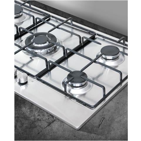 Piano Cottura GT755IX a Gas 5 Fuochi Gas Colore Inox con FSD - Foto 4