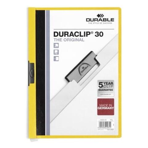 pz. 1 Cartellina Duraclip 30PVC A4 giallo 2200-04 - Foto 3