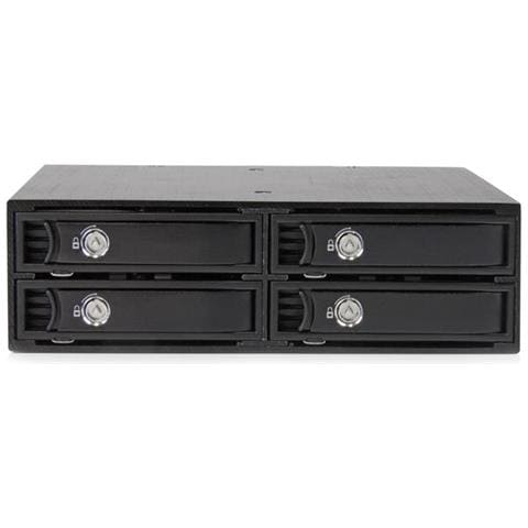" Backplane mobile per rack hot-swap 5,25"" a 4 alloggiamenti HDD SATA / SAS da 2,5"" - 6 Gbps" - Foto 6