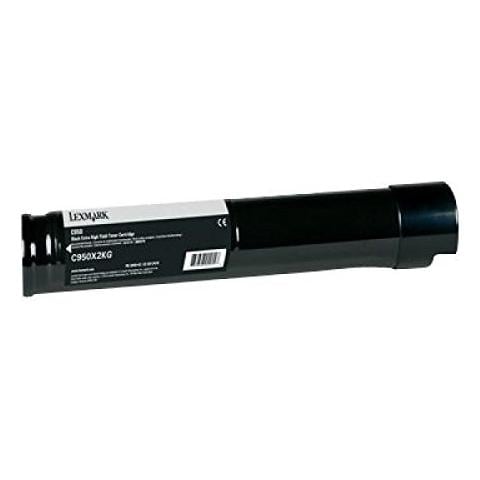 TONER RIGENERATO -  C950Bk Nero Per Lexmark Lexmark C950 C950X2Kg 38.000 Pagine - Foto 1