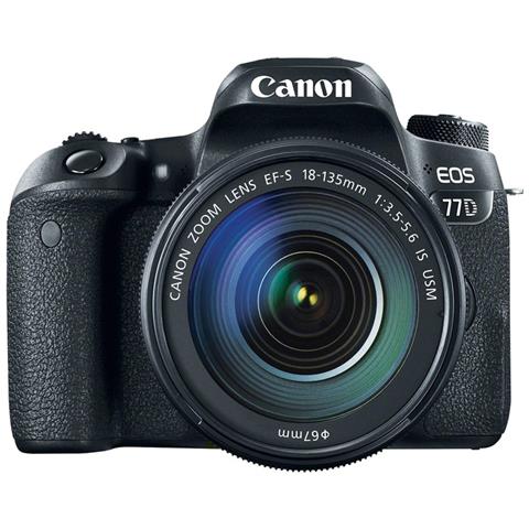EOS 77D Kit + EF-S 18-135 IS USM Sensore CMOS 24Mpx Display Touch 3" orientabile Filmati Full HD Wi-Fi - Foto 6