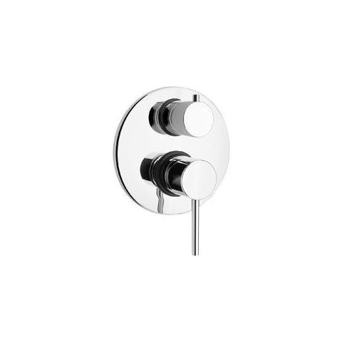 Miscelatore Doccia Incasso Con Deviatore Rotativo 2 Uscite Paini 78cr6911 - Cromato Lucido - Foto 1