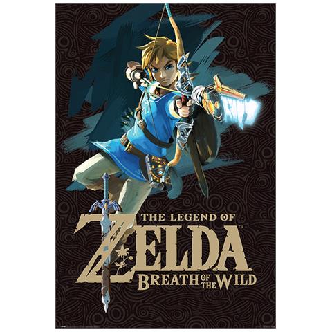 Nintendo: Legend Of Zelda (the) - Breath Of The Wild - Game Cover (poster Maxi 61x91,5 Cm)  - Foto 1