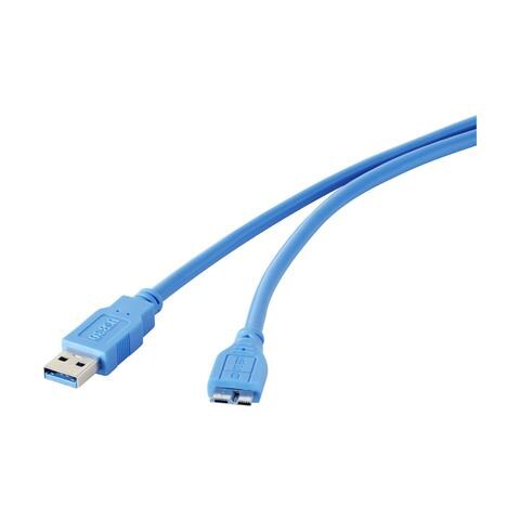 Cavo Usb - Da Usb Tipo A (m) Dritto A Micro-usb Tipo B (m) Dritto - Usb 3.0 - 5 V - 09 A - 1 M - Rotondo - B - Foto 3