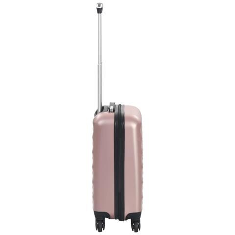 Trolley A Custodia Rigida Oro Rosa Abs - Foto 2