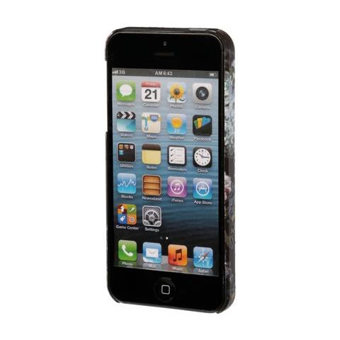 Stylish, Cover Gommata Sottile - Apple Iphone 5 / 5s / Se - Flowers - Foto 1