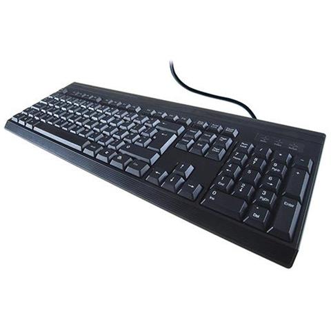 Tastiera USB 24-0232 (Layout Inglese UK) Colore Nero - Foto 1