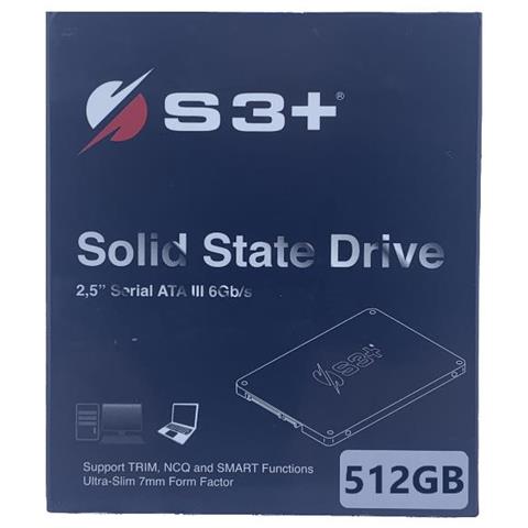 SSD 512 GB Serie S3+ 2.5" Interfaccia Sata III - Foto 2