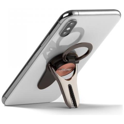 Smartclip 3in1 - Kfz-halterung / fingerhalter / standfu - Rosegold (55266g)  - Foto 3