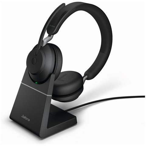 Evolve2 65 Cuffia Stereo Padiglione Auricolare Bluetooth con Microfono Integrato Colore Nero  - Foto 1