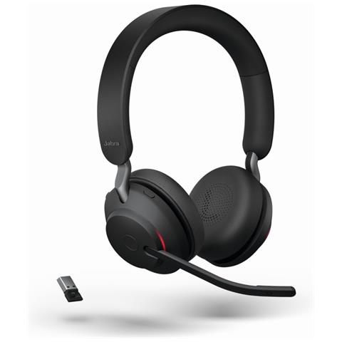 Evolve2 65 Cuffia Stereo Padiglione Auricolare Bluetooth con Microfono Integrato Colore Nero  - Foto 2
