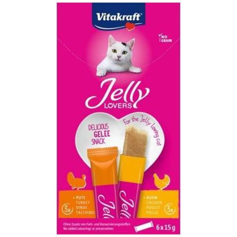 L. pet Jelly Gatti Pollo / tacchino 6x15gr - Foto 1